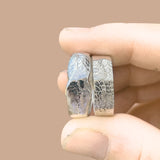 Pet Print  or Fingerprint Band Ring