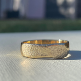 Pet Print  or Fingerprint Band Ring