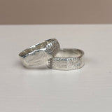 Pet Print  or Fingerprint Band Ring