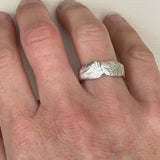 Pet Print  or Fingerprint Band Ring