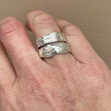 Pet Print  or Fingerprint Band Ring