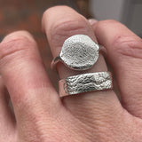 Pet Print  or Fingerprint Band Ring