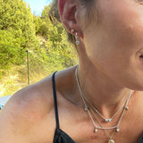 Hoop Charm Earrings