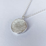 Circular Lines Necklace