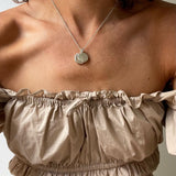 Circular Lines Necklace