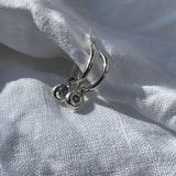 Hoop Charm Earrings