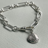 Statement Charm Pet Print & Fingerprint Bracelet