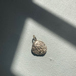 dog nose or paw print necklace in sterling silver or solid gold